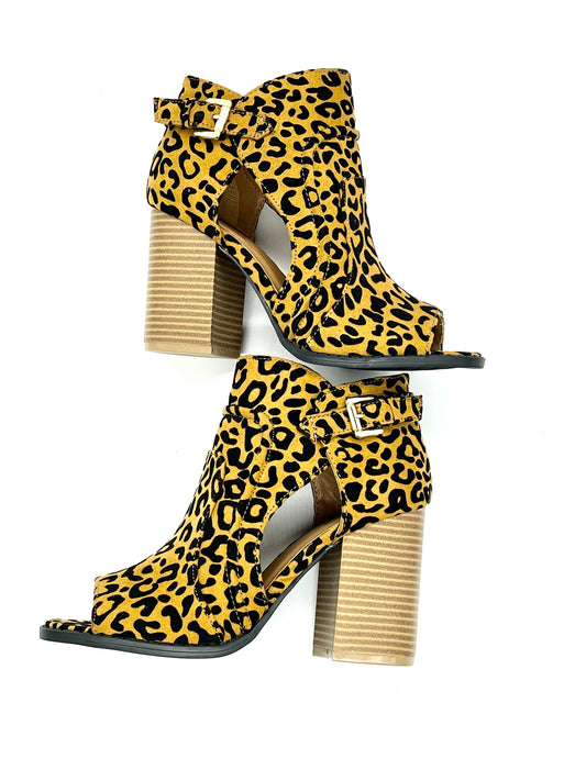 Animal Print Bootie
