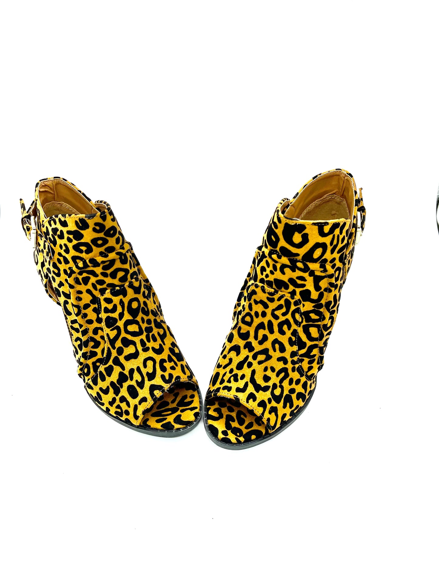 Leopard Booties